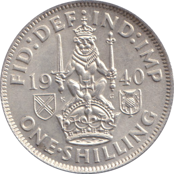 1940 SHILLING ( AUNC ) SCOTTISH
