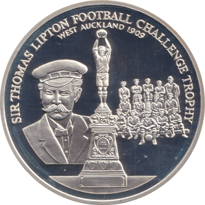 1996 SILVER PROOF SIR THOMAS LIPTON  EUROPEAN FOOTBALL CHAMPIONSHIP