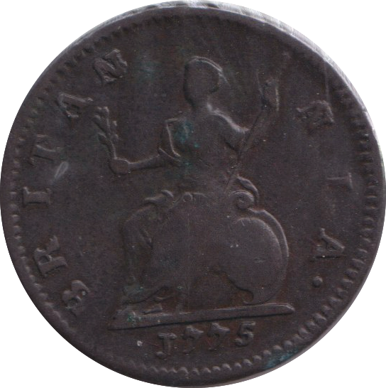 1775 FARTHING ( VF )