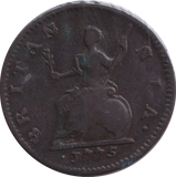 1775 FARTHING ( VF )