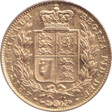 1843 GOLD SOVEREIGN ( EF )
