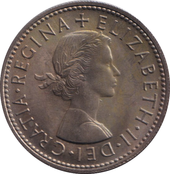 1961 ENGLISH SHILLING ( UNC )
