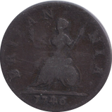1746 FARTHING ( FAIR )