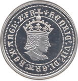 2009 SILVER PROOF HENRY VII MILLIONAIRE COLLECTION COMMEMORATIVE COIN