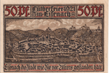 1921 GERMANY 50 PFENNIG BANKNOTE REF-1709