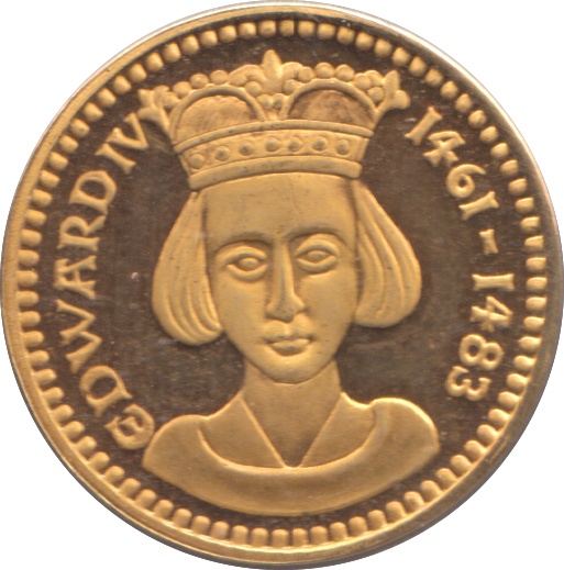 2012 SILVER PROOF OUR ROYAL SOVEREIGNS EDWARD IV