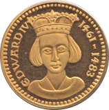 2012 SILVER PROOF OUR ROYAL SOVEREIGNS EDWARD IV