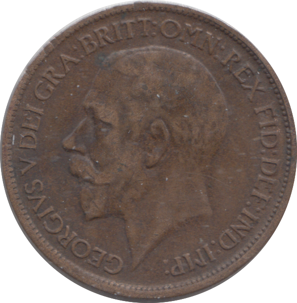 1918 HALFPENNY ( GF )