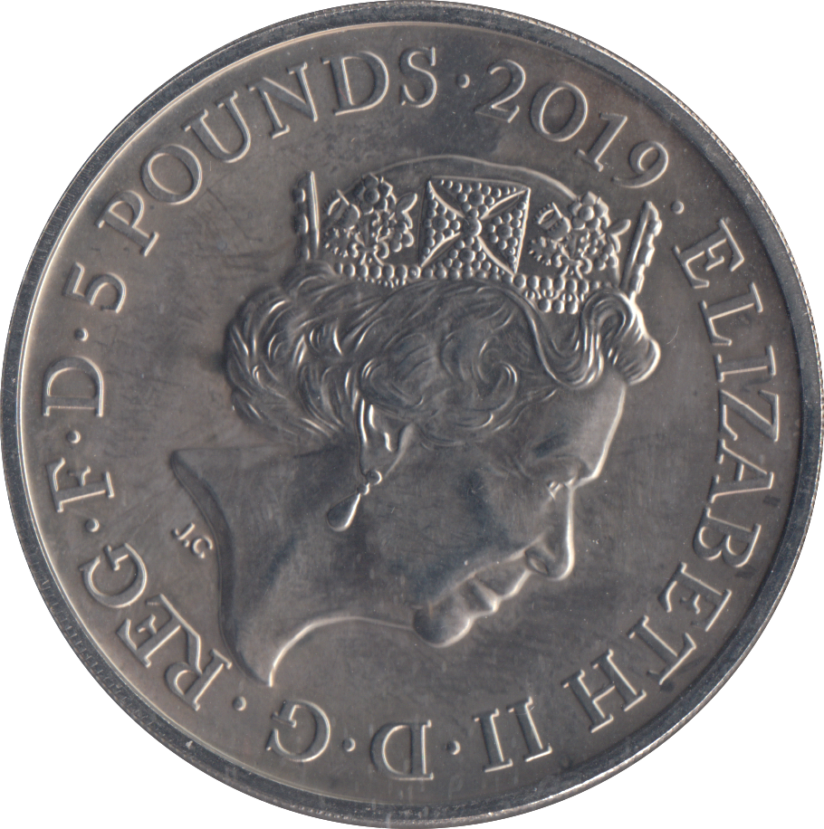 2019 FIVE POUNDS TOWER OF LONDON ( BU )
