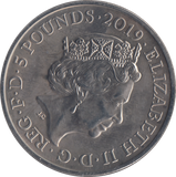 2019 FIVE POUNDS TOWER OF LONDON ( BU )