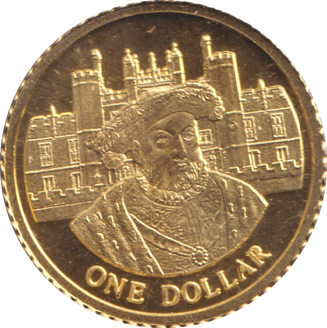 2006 GOLD PROOF ONE DOLLAR COOK ISLANDS