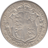 1918 HALFCROWN ( GVF )