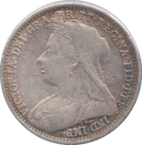 1895 THREEPENCE ( FINE )
