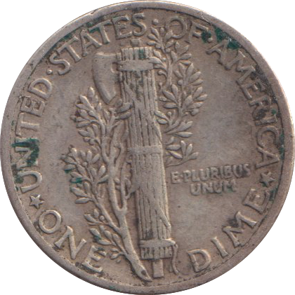 1939 ONE DIME USA
