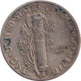 1939 ONE DIME USA