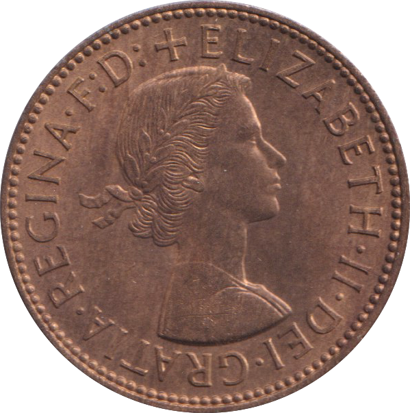 1957 HALFPENNY ( BU )