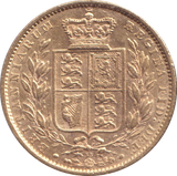 1864 GOLD SOVEREIGN ( GVF )