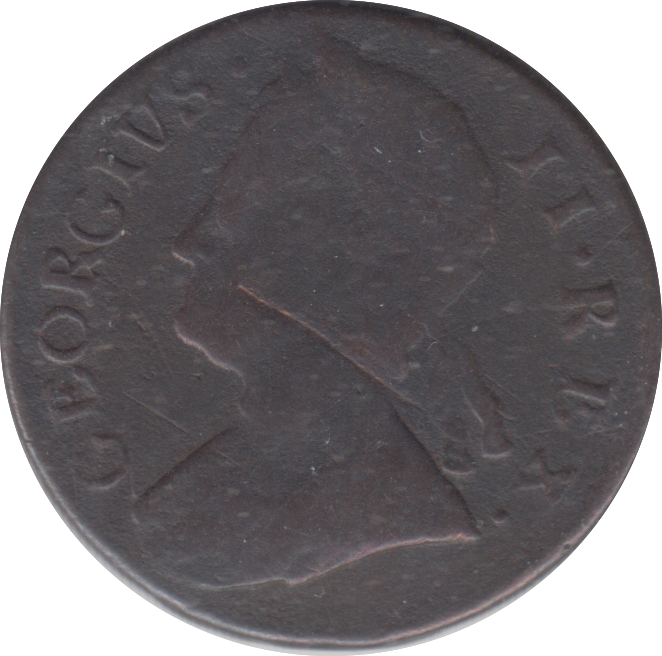 1754 HALFPENNY ( GF )