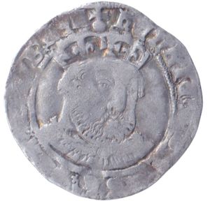 1547 SILVER HALF GROAT HENRY VIII