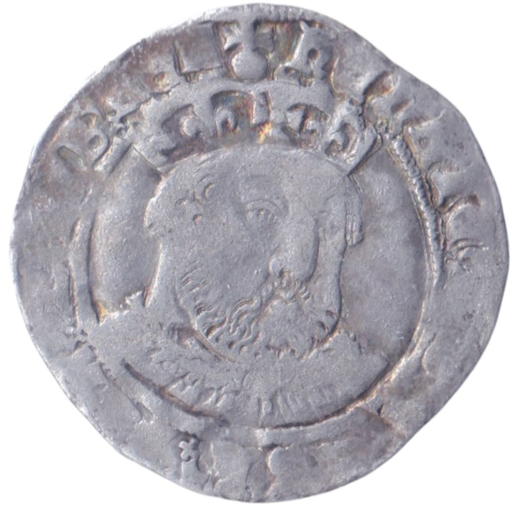 1547 SILVER HALF GROAT HENRY VIII