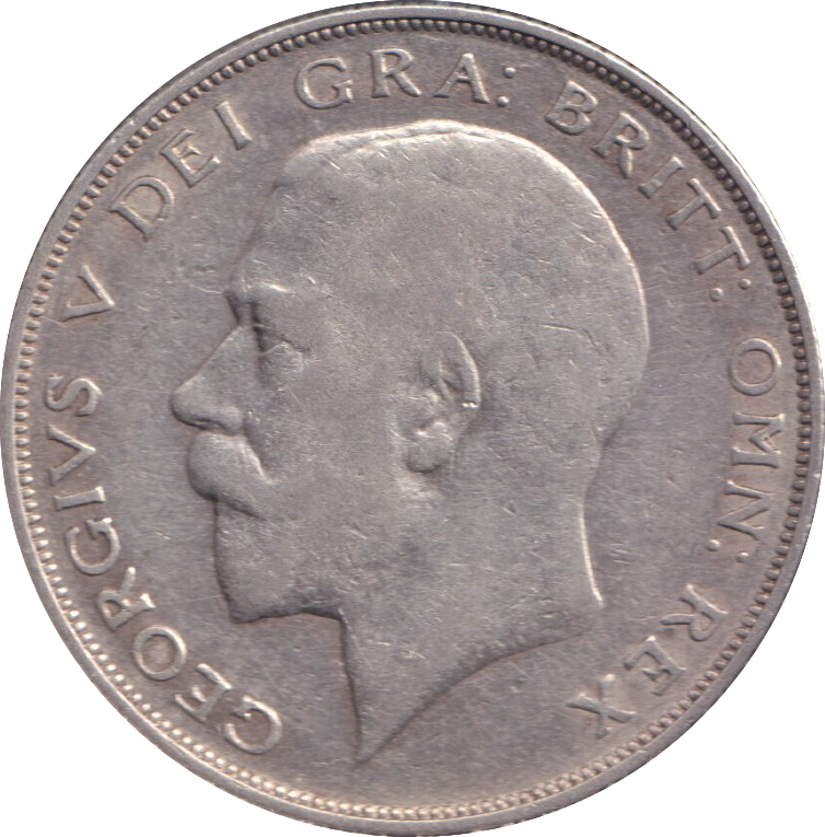 1925 HALFCROWN ( FINE )