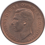 1937 HALFPENNY ( AUNC ) 2