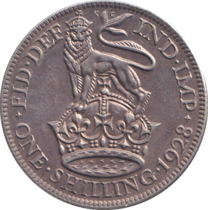 1928 SHILLING ( UNC ) ENGLISH