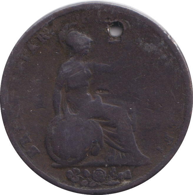 1831 HALFPENNY HOLED ( NF )