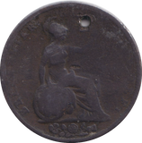 1831 HALFPENNY HOLED ( NF )