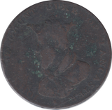 1792 LANCASTER HALFPENNY TOKEN