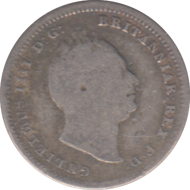 1834 THREEPENCE ( NF )