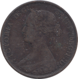 1862 HALFPENNY ( GF )