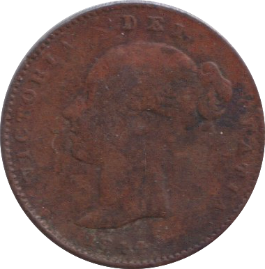 1844 THIRD FARTHING ( NF )
