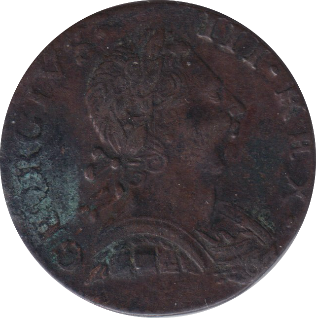 1775 HALFPENNY ( GVF )