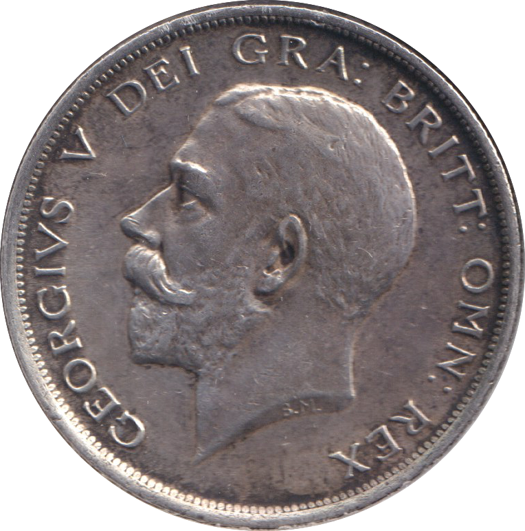 1916 HALFCROWN ( VF )