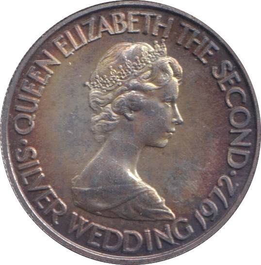 1972 SILVER BAILIWICK OF JERSEY 50P
