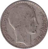 1930 SILVER 10 FRANCS FRANCE