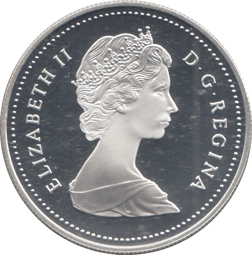 1986 SILVER PROOF DOLLAR CANADA