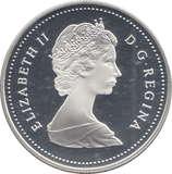 1986 SILVER PROOF DOLLAR CANADA
