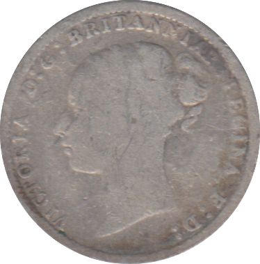 1884 THREEPENCE ( NF )