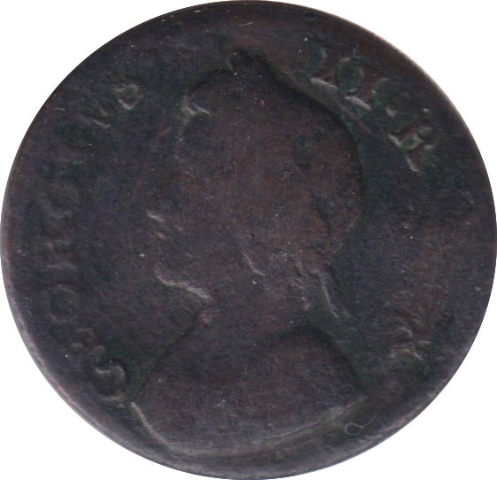 1737 FARTHING ( FINE )