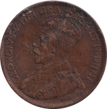 1917 1 CENT CANADA