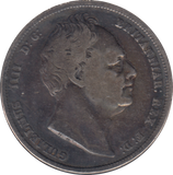 1836 HALFCROWN ( VF )