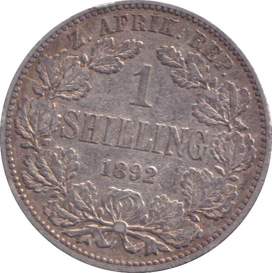 1892 SOUTH AFRICA ONE SHILLING