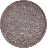1892 SOUTH AFRICA ONE SHILLING