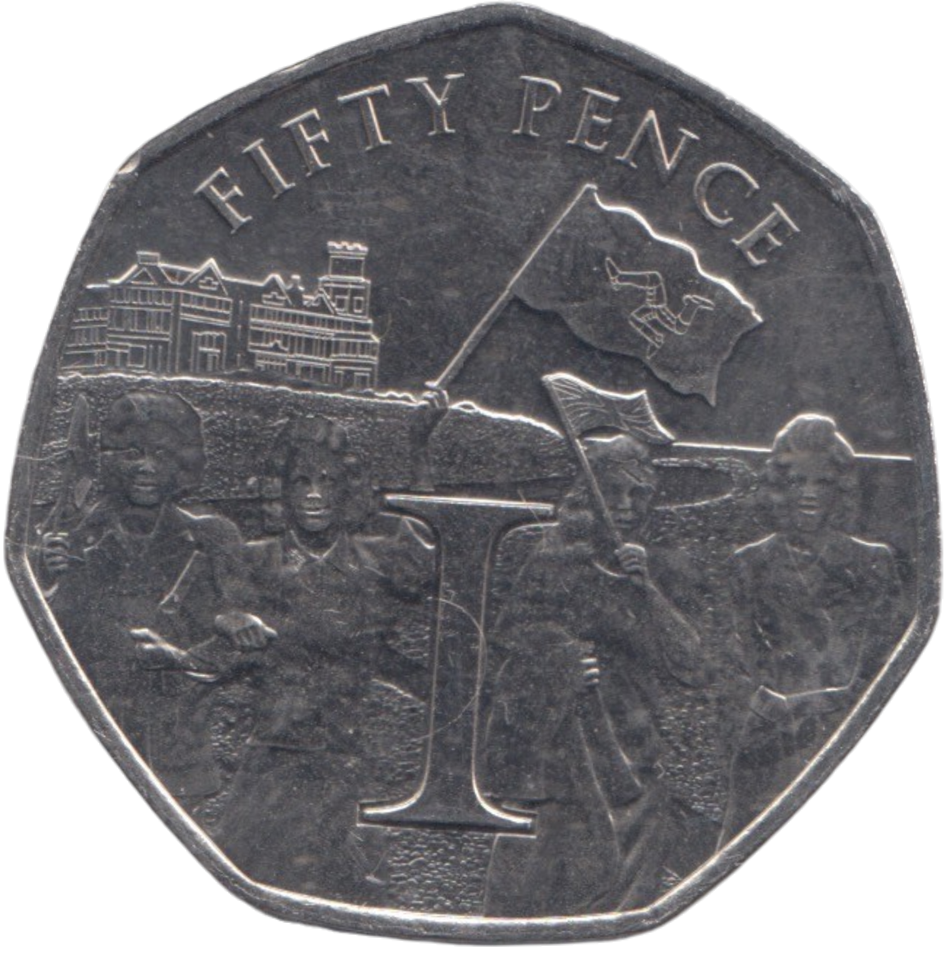 2020 FIFTY PENCE- IOM 'I'