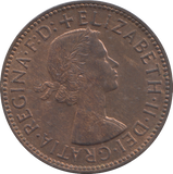 1954 HALF PENNY ( UNC )