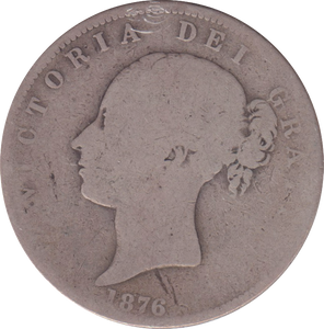 1876 HALFCROWN ( NF )