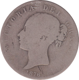 1876 HALFCROWN ( NF )