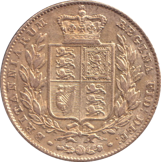 1838 GOLD SOVEREIGN ( GVF )